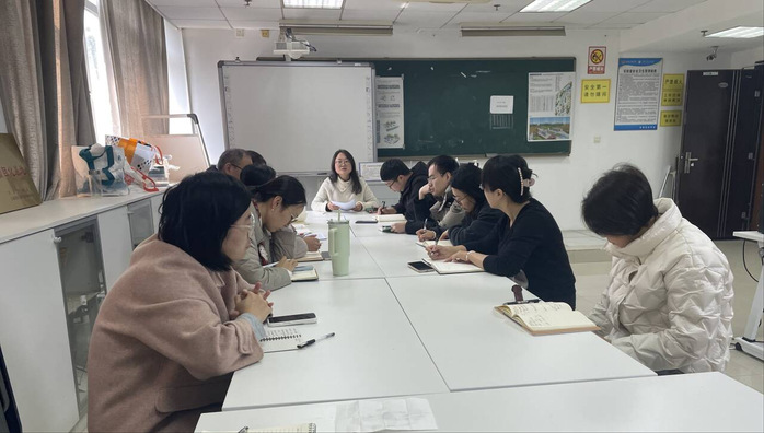 环境生态学院风景园林系召开系部会议