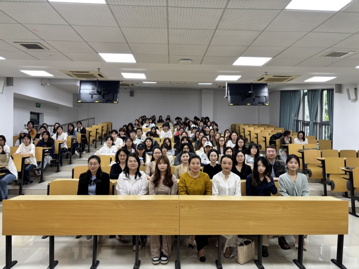 落实订单培养部署，校企面对面双选——现代美业产业学院开展合作企业进校宣讲暨实习双选活动